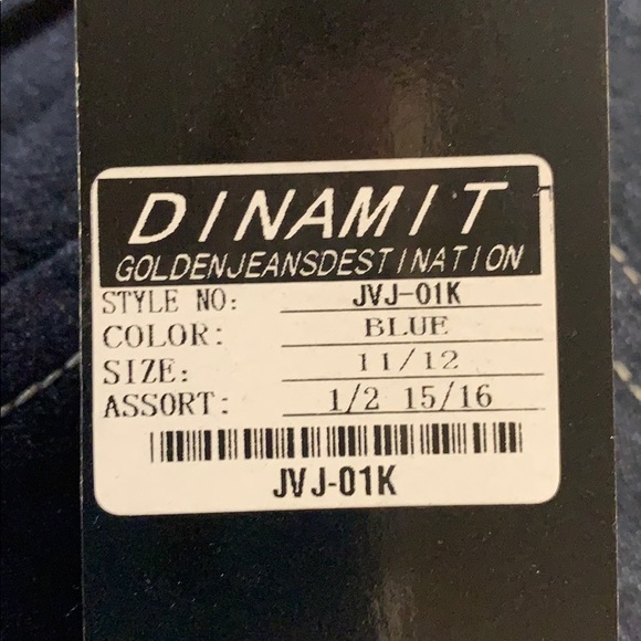 Dinamit Dark Wash Skinny Jeans - Picture 2 of 12